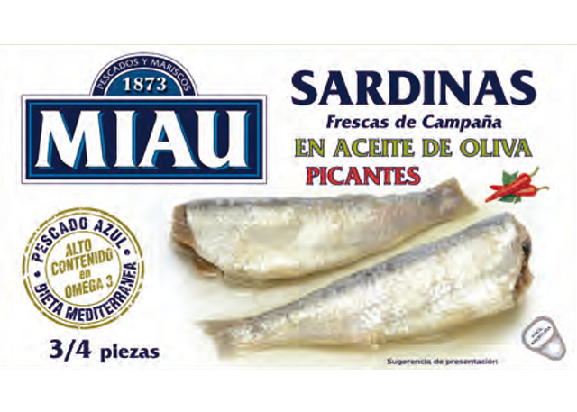 Sardines in Olive Spicy
