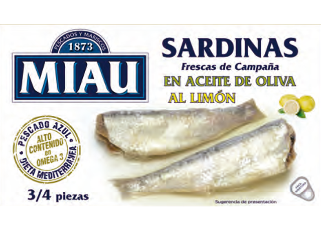 Sardines in Olive and Lemon